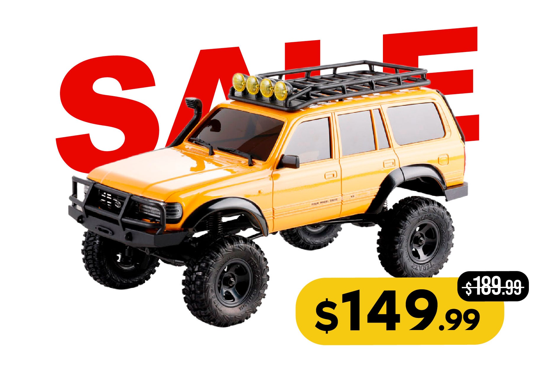 fms★1/18 TOYOTA LAND CRUISER LC80 V2★中古 FMS 1/18 FCX18S TOYOTA Land Cruiser 80 S RTR