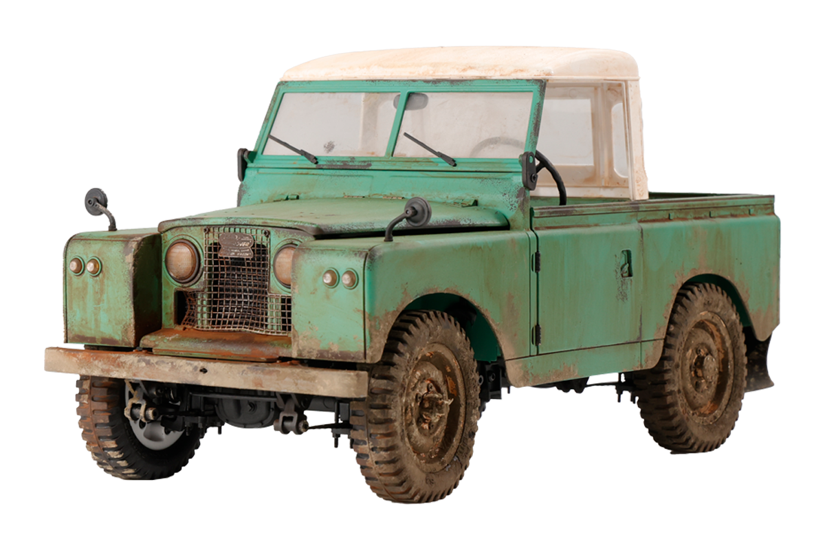 Rc best sale land rover