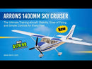Arrows 1400mm Sky Cruiser PNP w/Vector