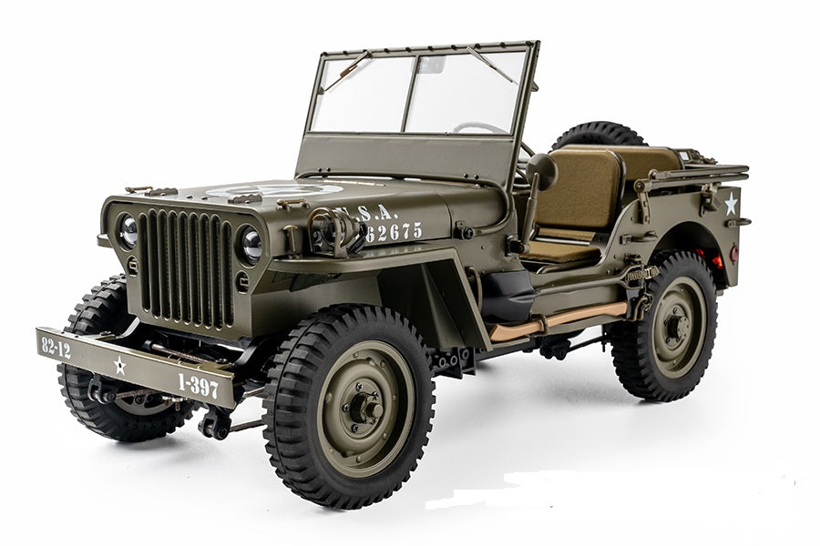 Rochobby 1/12スケール 1941 WILLYS ROCHOBBY 1/12 1941 MB Scaler RTR Green