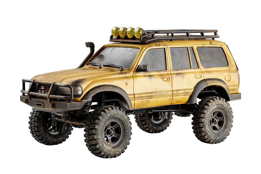 FairRC 1/18 FCX18S Land Cruiser 80 S Rusted Mod RTR RC Crawler