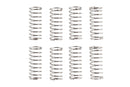 BATRAZZI 0.6 Rate Firmer Shock Springs for 32.5mm Aluminum Oil Shocks FCX24M/SCX24 (8pcs)