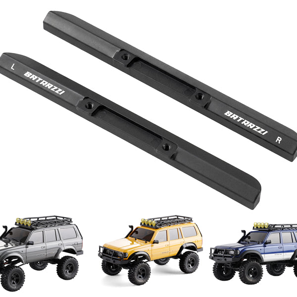 BATRAZZI Aluminum Rock Sliders for FMS FCX18 LC80