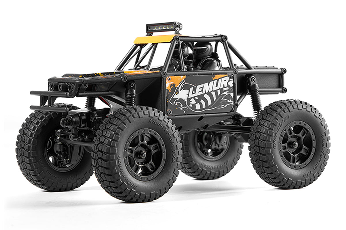 FMS LEMUR FCX24 1/24スケール 4WD RTR 赤 FMS Model 1:24 FCX24 Power Wagon RTR Climbing Rock Crawler