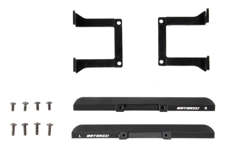 BATRAZZI Aluminum Rock Sliders for FMS FCX18 LC80