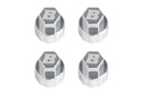 BATRAZZI 2.5mm Aluminum Wheel Hub Covers for TRX4M/CR18P (4pcs)