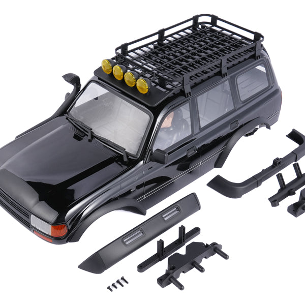 FairRC Assembly Car Body Set for FCX10 LC80 (Black)