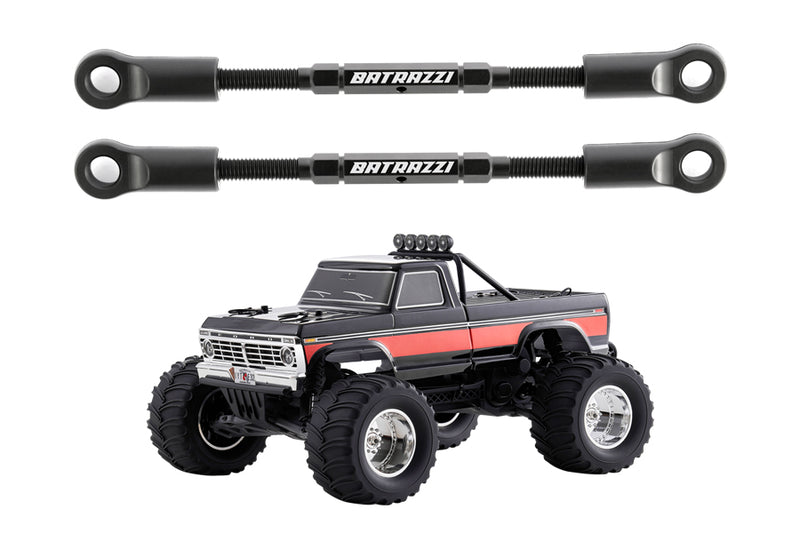 Seckilling BATRAZZI Front & Rear Shock Tower + Steering Link Set for FMS 1/10 F100