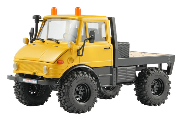 FairRC 1/24 FCX24 Woodlander Yellow Mod RTR RC Truck