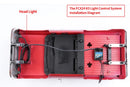 Batrazzi Light Control System Set for Ctrl Frk Brushless System for FMS FCX24 K5 and Power Wagon