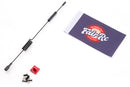 Metal Antenna with Fair RC Flag Simulation Decoration for 1/10 RC Crawler