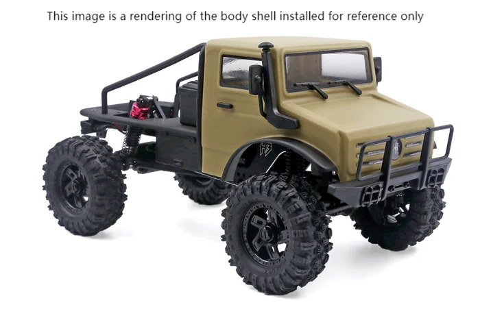 Hobby Plus T-Hunter Body Assembly Set with Front Bumper
