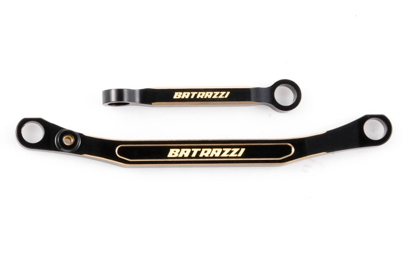 BATRAZZI Brass Steering Set For FMS FCX18/FCX24 (Black)