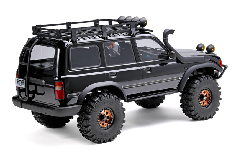 FairRC 1/10 FCX10 LC80 Black Mod RC Crawler Brushless RS