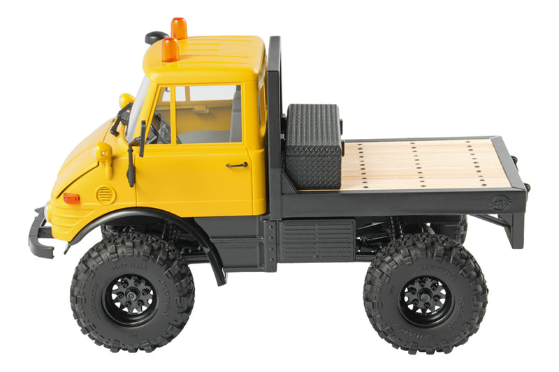 FairRC 1/24 FCX24 Woodlander Yellow Mod RTR RC Truck