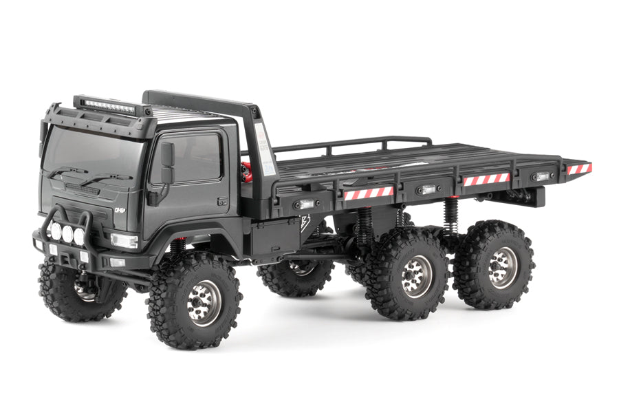 FairRC 1/18 CR18P ARKTOS 6x6 Flatbed Black Mod RTR RC Truck