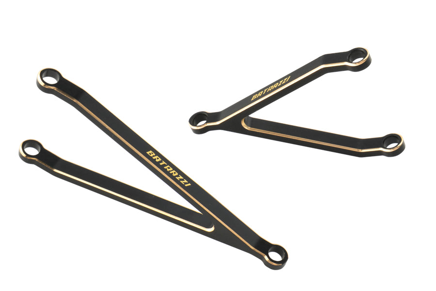 リムリムページ BATRAZZI CNC Brass Upper Link Set for FMS FCX24M Tacoma