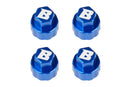 BATRAZZI 2.5mm Aluminum Wheel Hub Covers for TRX4M/CR18P (4pcs)