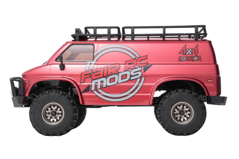 FairRC 1/18 CR18P EVO-V2 Rock Van Red Mod RTR