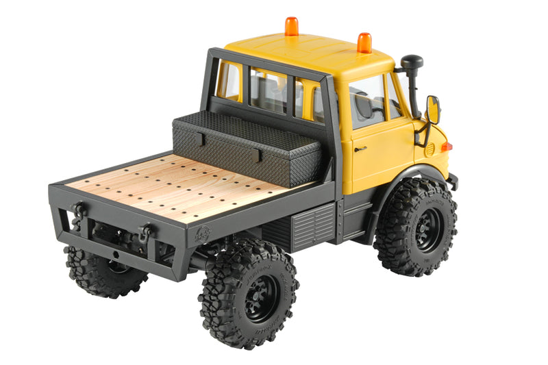 FairRC 1/24 FCX24 Woodlander Yellow Mod RTR RC Truck