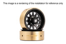 BATRAZZI 57.5*19.7mm Brass Clamping Rings for 1.9" Wheels (2pcs)