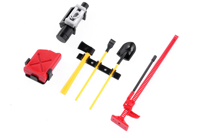 Plastic Decoration Tool Set for Scale RC Cars (6pcs)