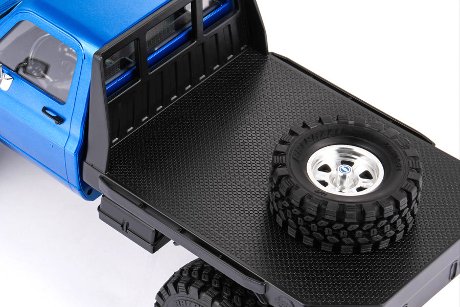 FairRC 1/18 FCX18S K10 S Flatbed Classic Mod RTR RC Crawler (Blue)