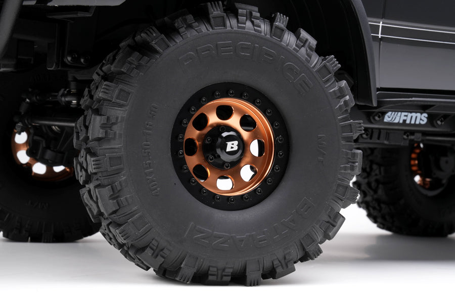 FairRC 1/10 FCX10 LC80 Black Mod RC Crawler Brushless RS