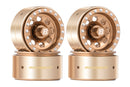 BATRAZZI Aluminum 1.0" D-Hole Beadlock Wheels Gold (4pcs)