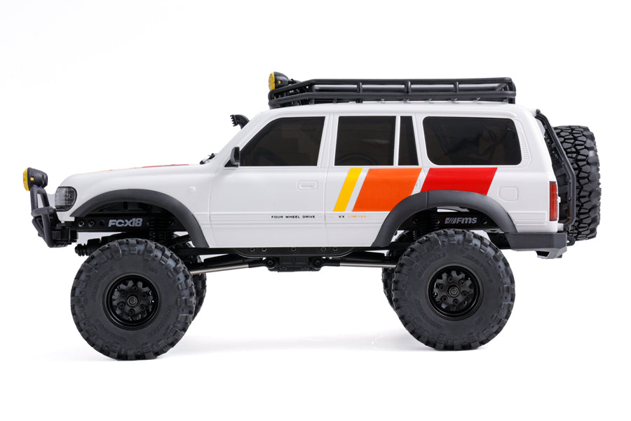 FairRC 1/18 FCX18S LC80 S Tri-Color V2 Brushless Mod RTR RC Crawler