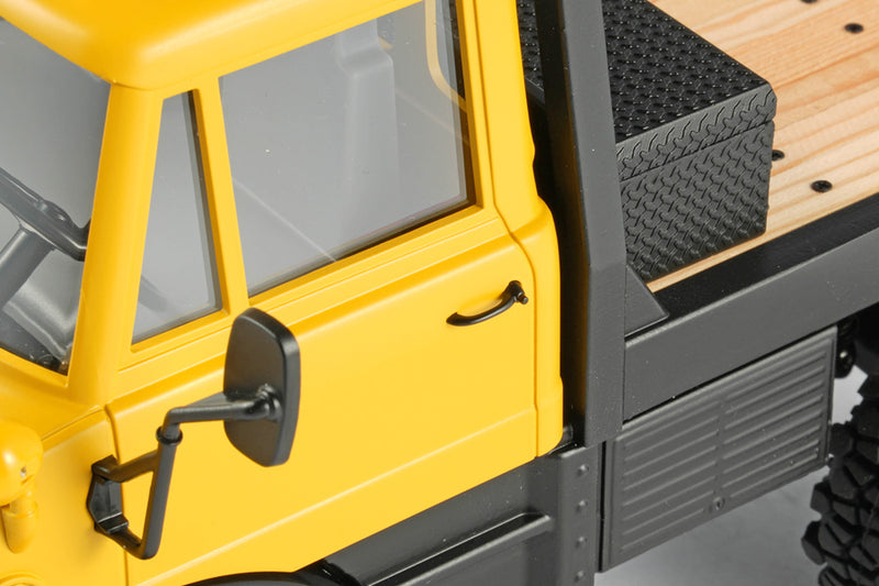FairRC 1/24 FCX24 Woodlander Yellow Mod RTR RC Truck