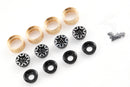 BATRAZZI 0.9” Aluminum Beadlock Y-Spoke Wheels with Brass Weights (4pcs)