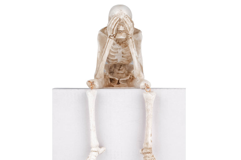 Halloween Skeleton Figurine – Poseable Doll for 1/7 & 1/10 RC Crawlers (1pc)