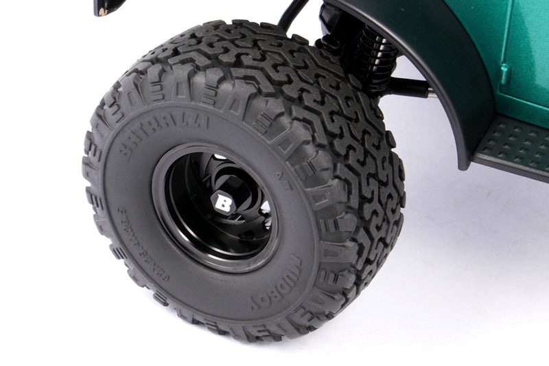 BATRAZZI Aluminum 1.0” Stellar Racing Beadlock Wheels Black (4 pcs)