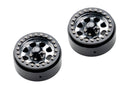 BATRAZZI 1.9" Aluminum D-Hole Beadlock Wheels Gun Metal (2pcs)