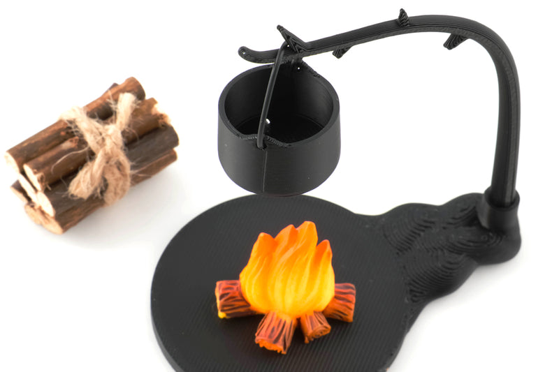 Simulation Miniature Hanging Stove Set