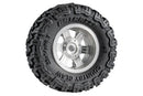 BATRAZZI Aluminum 0.7" Broadside 8-Lug Beadlock Wheels for Axial SCX30 (4pcs)
