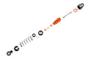 BATRAZZI 32.5mm Oil-filled Aluminium Shocks with Quick-Change for FMS FCX24M / Axial SCX24 (4pcs)