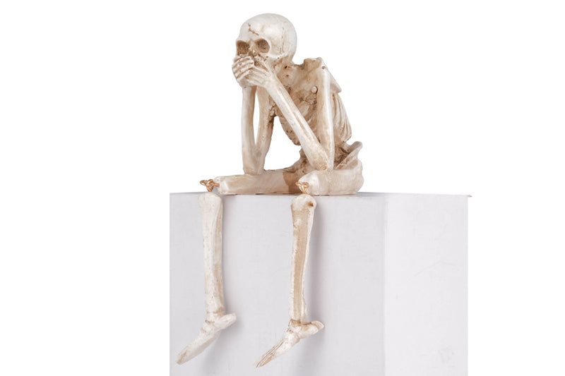 Halloween Skeleton Figurine – Poseable Doll for 1/7 & 1/10 RC Crawlers (1pc)