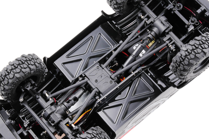 FairRC 1/18 CR18P EVO-V2 Rock Van Black Mod RTR