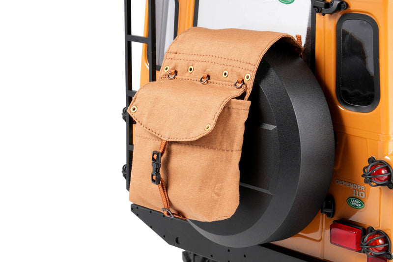 1/10 Scale RC Spare Tire Bag – Camel Trophy Style Accessory for Land Rover & Other RC Models