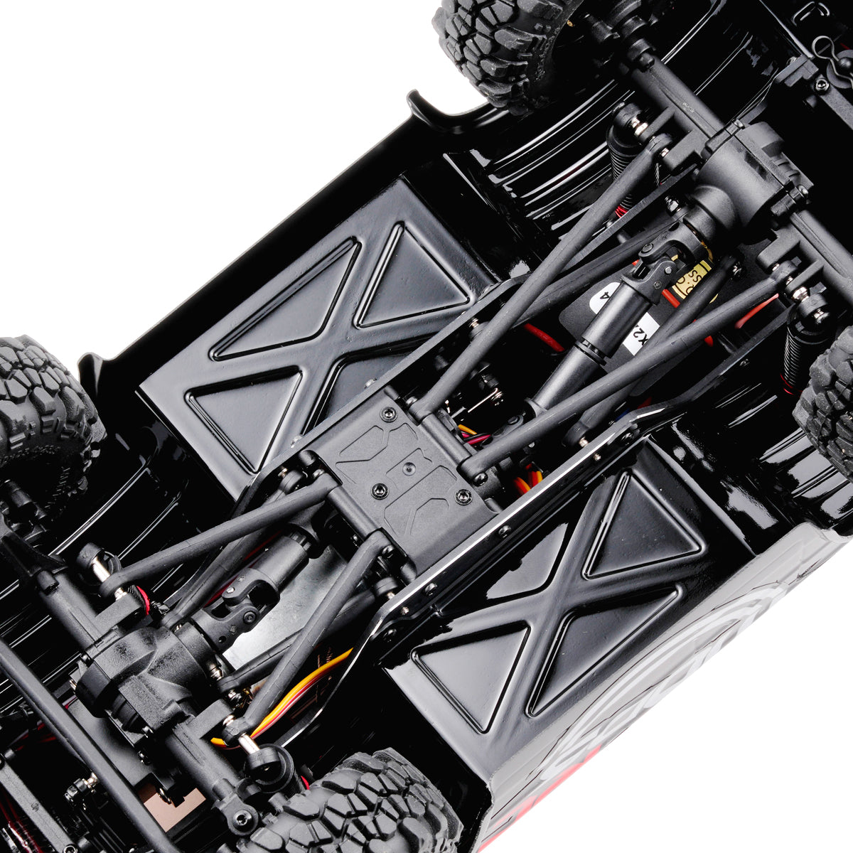 FairRC 1/18 CR18P EVO-V2 Rock Van Black Mod RTR