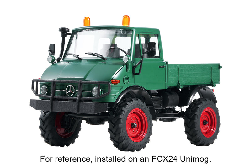 3D-Printed Front Bumper for FCX24 Unimog