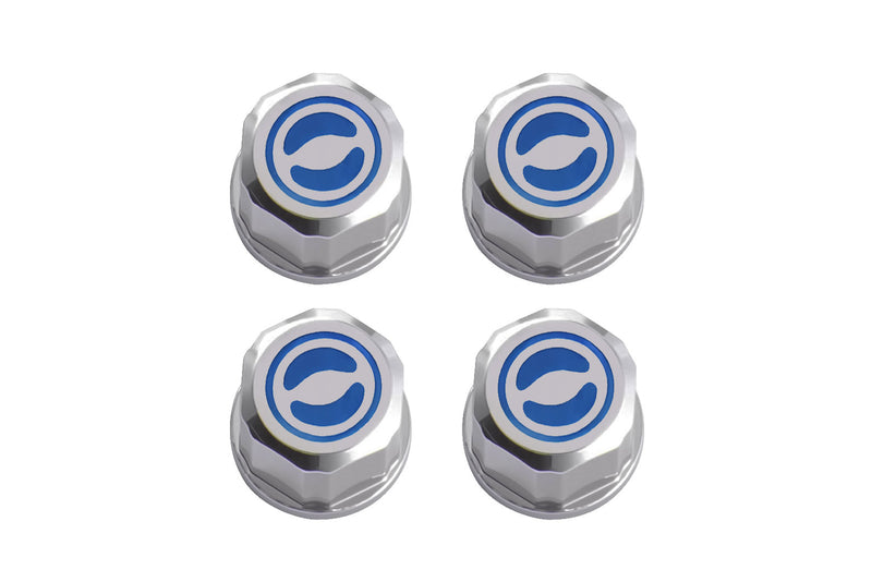 BATRAZZI M3 Aluminum Rogue Wheel Hubcaps for FCX18 (4pcs)