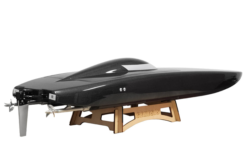 TFL 1400mm Large Genesis 100% Carbon Fiber Racing RC Boat (Twin Motor) – ARTR