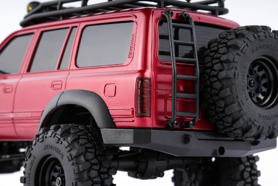FairRC 1/18 FCX18S LC80 S Red and Brushless Mod RTR RC Crawler