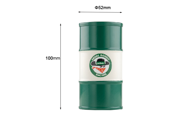 FairRC 3D-Printed Oil Drum for 1/10 RC Cars (Height: 100mm, Φ52mm)