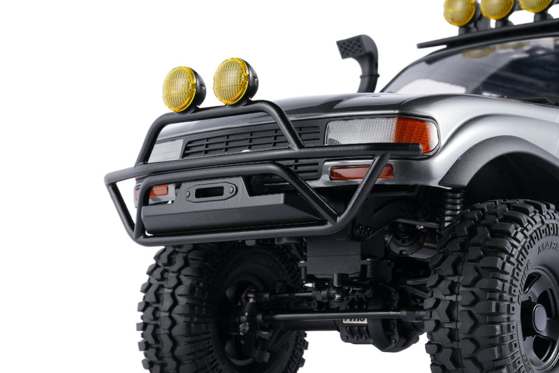 FairRC 3D-Printed Front Bumper with Simulated Lights for FCX10 LC80