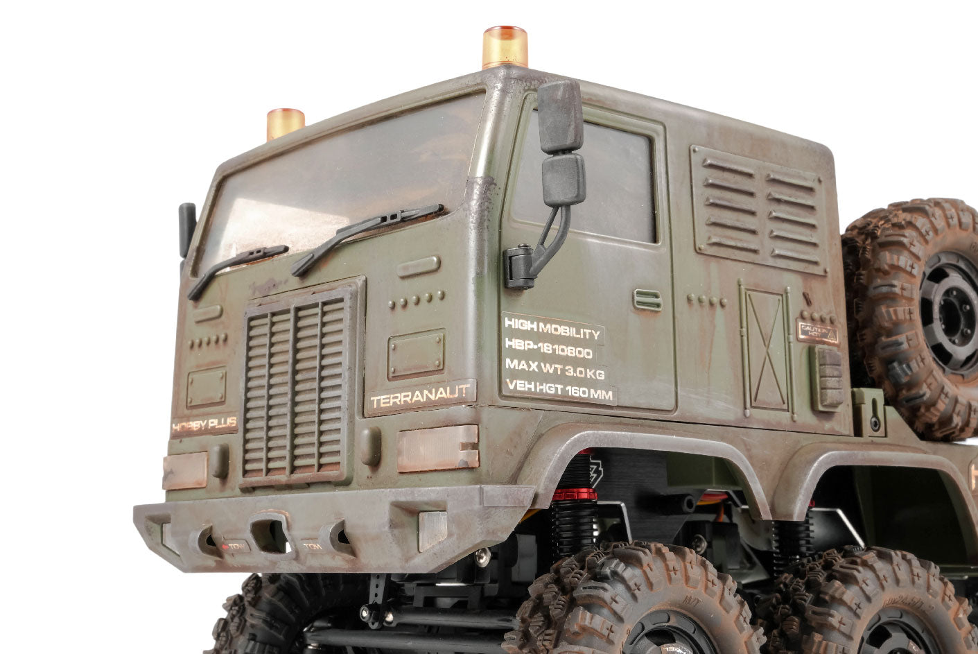 FairRC 1/18 CR18P Terranaut 8x8 Rusted Mod RTR RC Truck