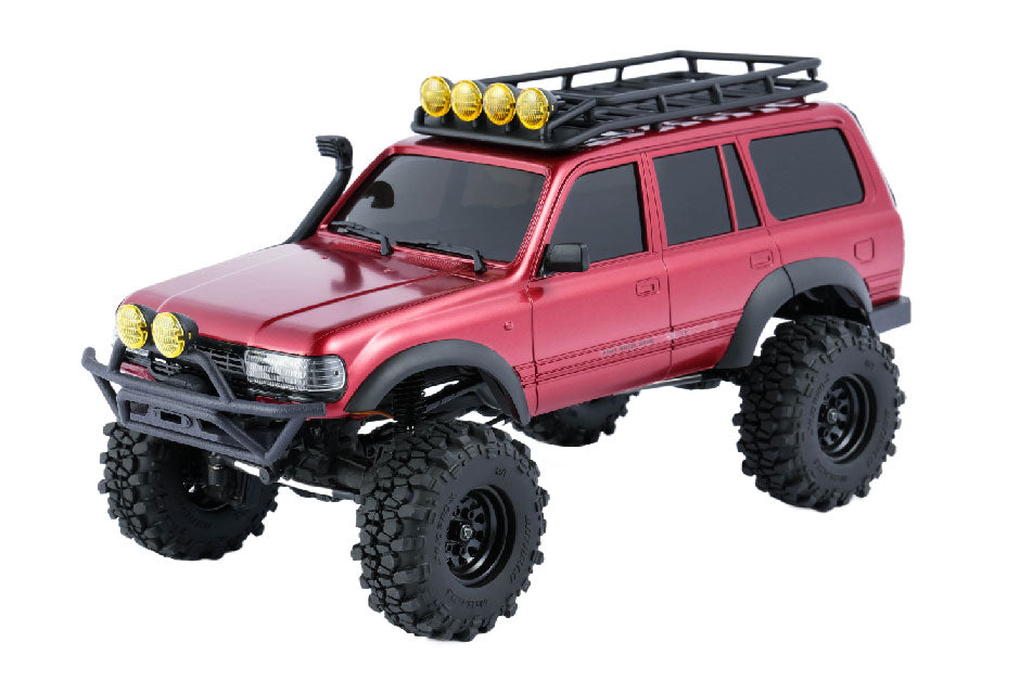 FairRC 1/18 FCX18S LC80 S Red and Brushless Mod RTR RC Crawler